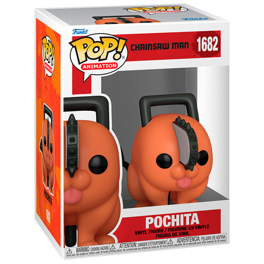 pop figure chainsaw man pochita