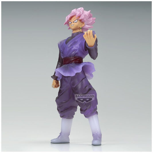 Figura transparente de Goku Black Super Saiyan Rose de Dragon Ball Super 19 cm