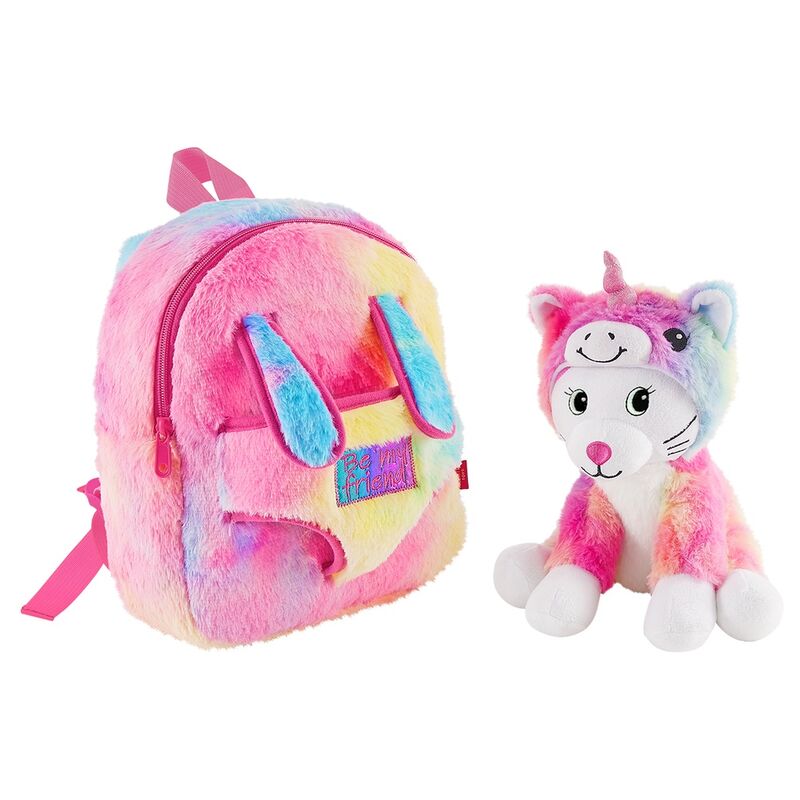 Backpack + Emi cat plush 27cm