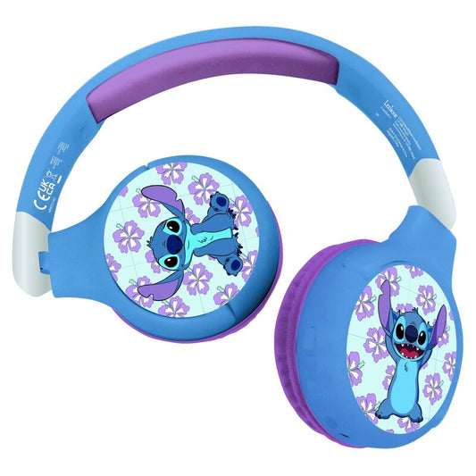Cuffie wireless Bluetooth Stitch Disney