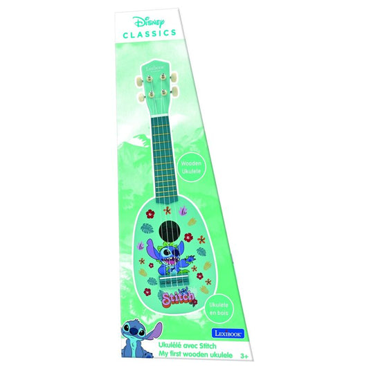 Ukulele in legno di Stitch Disney
