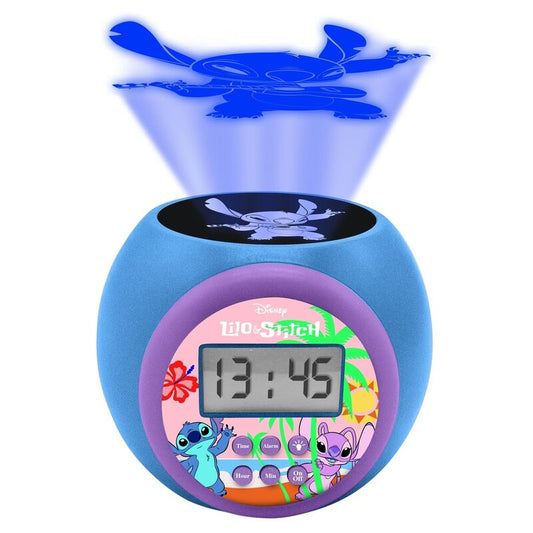 disney stitch projector alarm clock