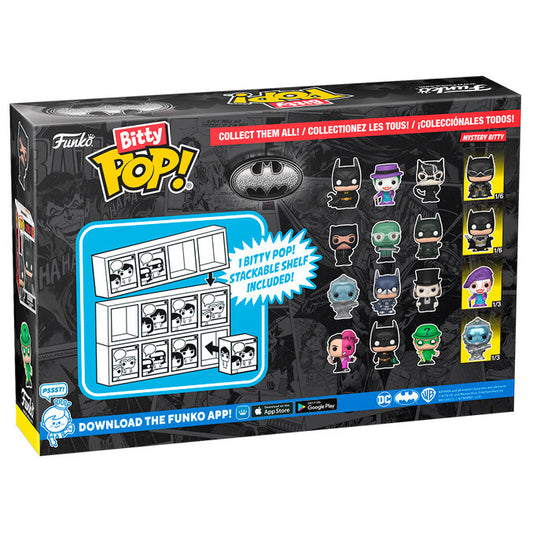 Blister 4 figurki Bitty POP DC Comics Batman 85th Anniversary Batman