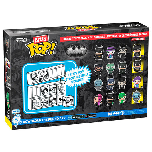 Blister 4 figurki Bitty POP DC Comics Batman 85 rocznica Mr Freeze