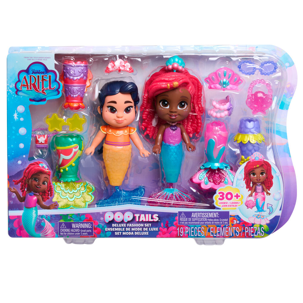 Boneca Ariel + Lucia Ariel Disney 19cm