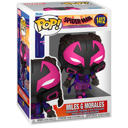pop figure marvel spiderman across the spider verse miles g morales