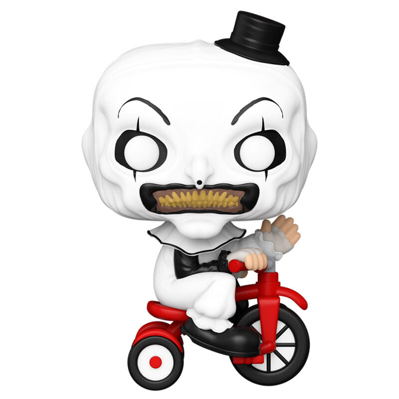 pop figure terrifier art the clown with bike