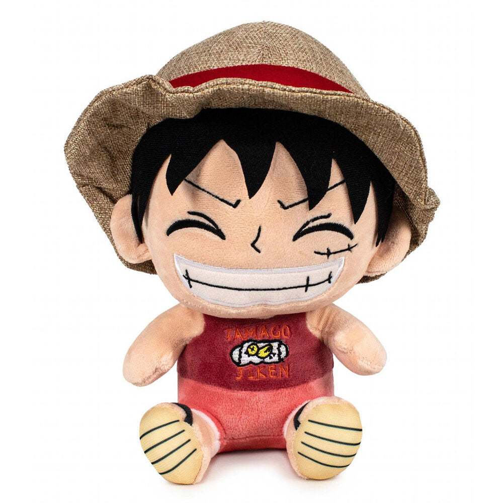 monkey d luffy one piece plush 25cm