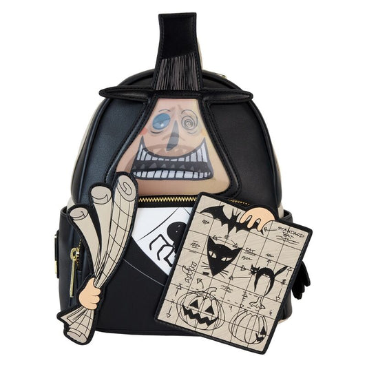 Mayor with Plans Nightmare Before Christmas Lenticular Backpack Loungefly Disney 26cm
