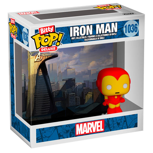 Figura Bitty POP Deluxe de Iron Man de Marvel