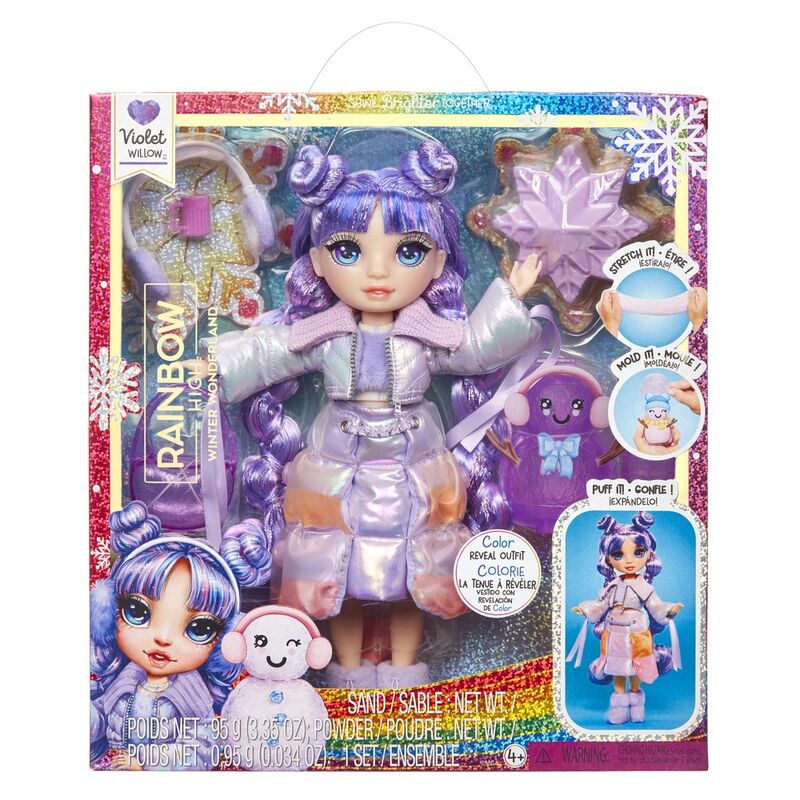 violet willow doll winter purple rainbow high