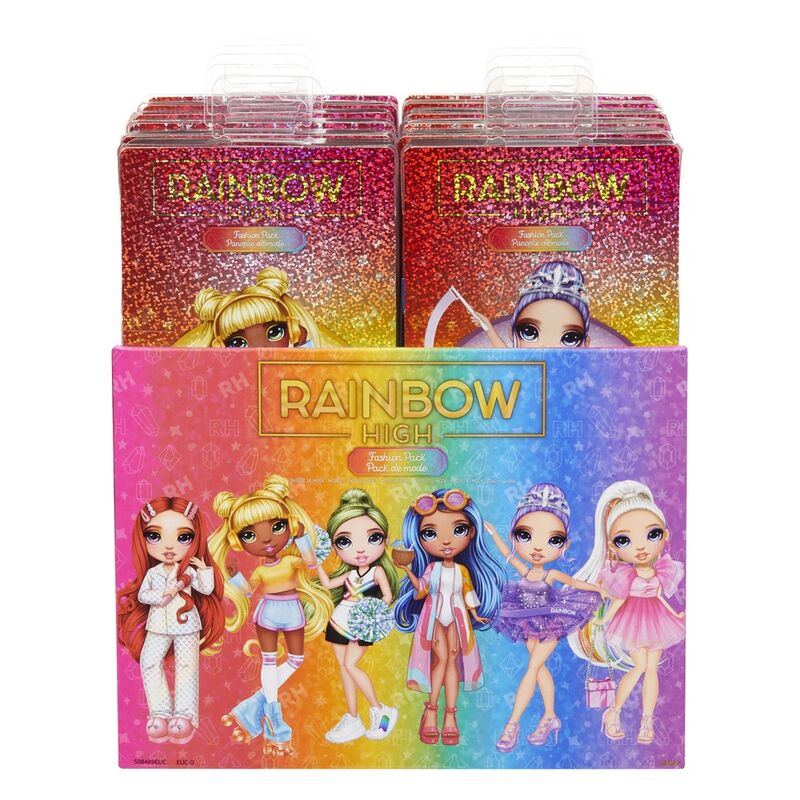 Conjunto Rainbow High Fashion Sortido
