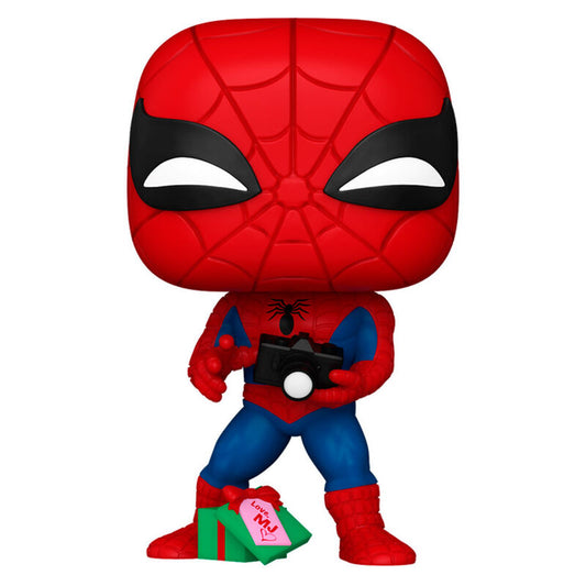 POP figure Marvel Spider Man with Gift