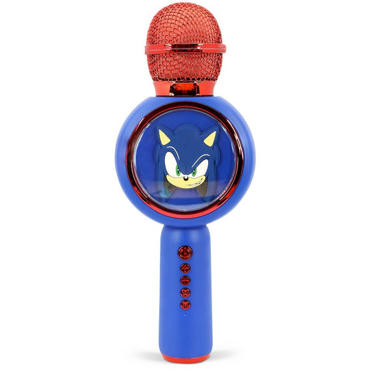 sonic the hedgehog led speaker microphone