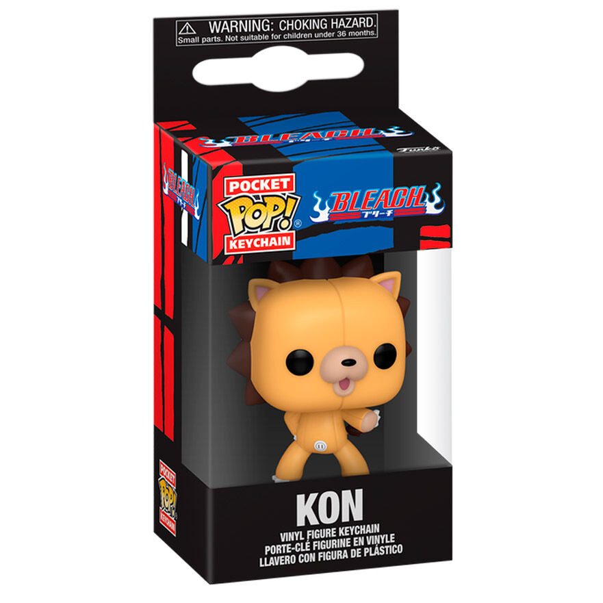pocket pop bleach kon keychain