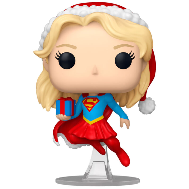 Statuetta Funko Pop di Supergirl della DC Comics per le festività