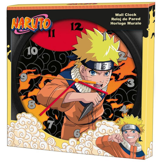 Relógio de parede Naruto Shippuden