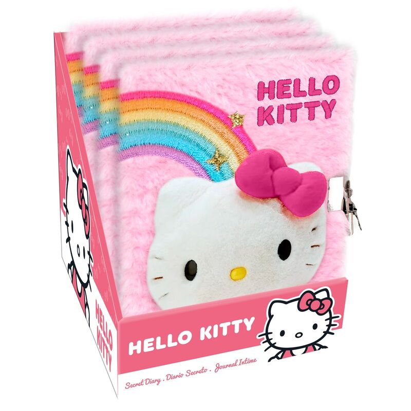 Hello Kitty Plüschtagebuch