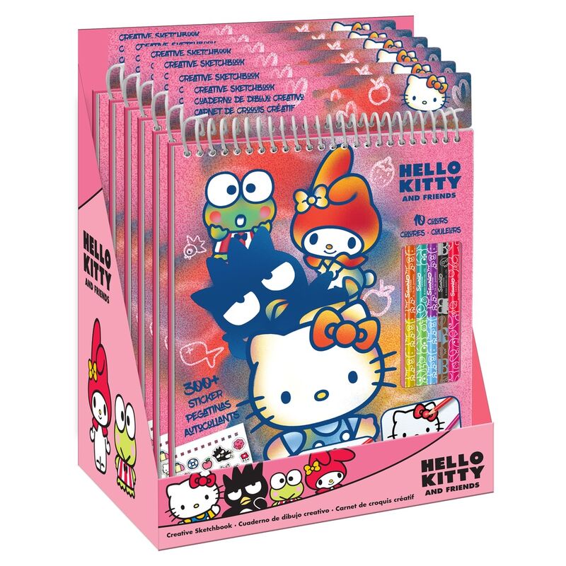 Hello Kitty Buntstiftset