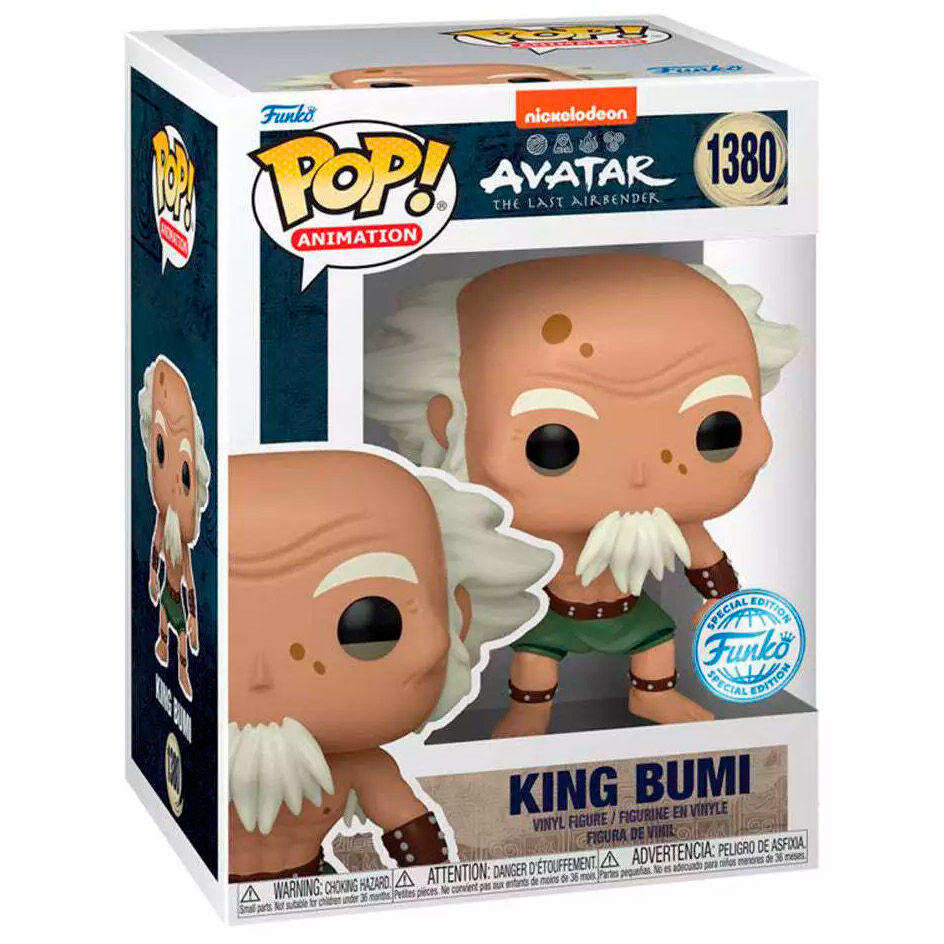 Figura POP exclusiva del Rey Bumi de Avatar: La Leyenda de Aang