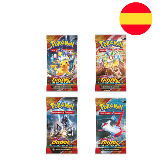 Cartas Pokémon Sparkling Sparks em espanhol