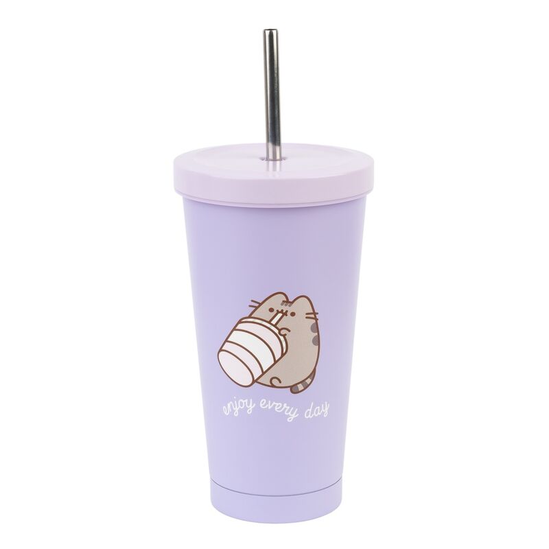 moments pusheen straw cup 550ml