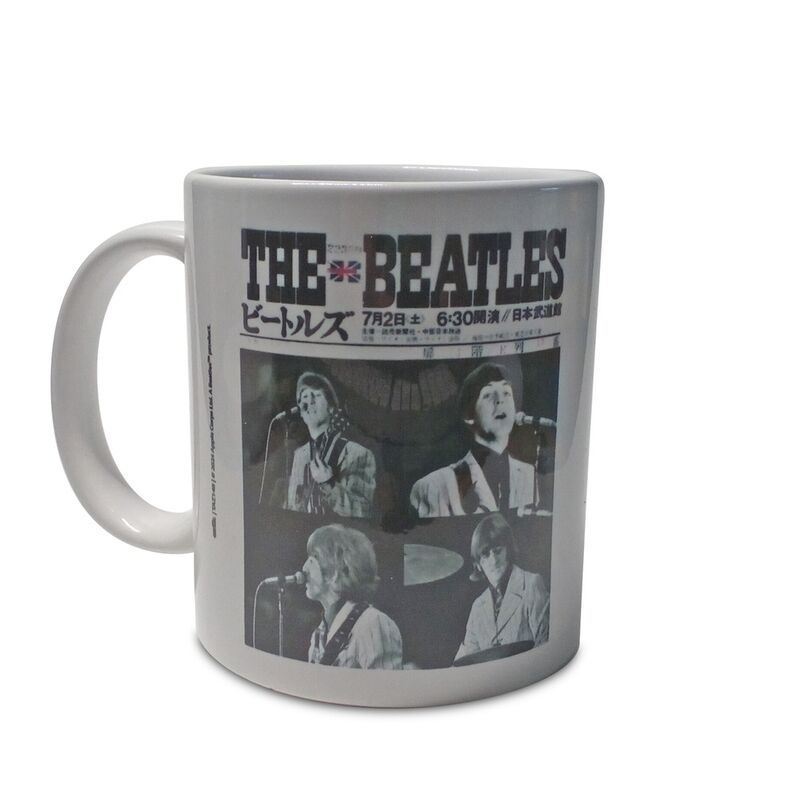 Taza de The Beatles del Nippon Budokan Hall 350 ml