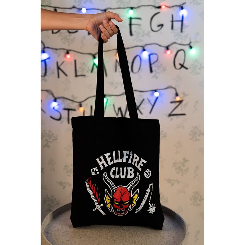 Hellfire Club Stranger Things shopping bag