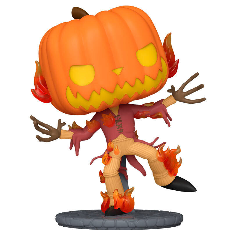 disney pop nightmare before christmas pumpkin king exclusive figure