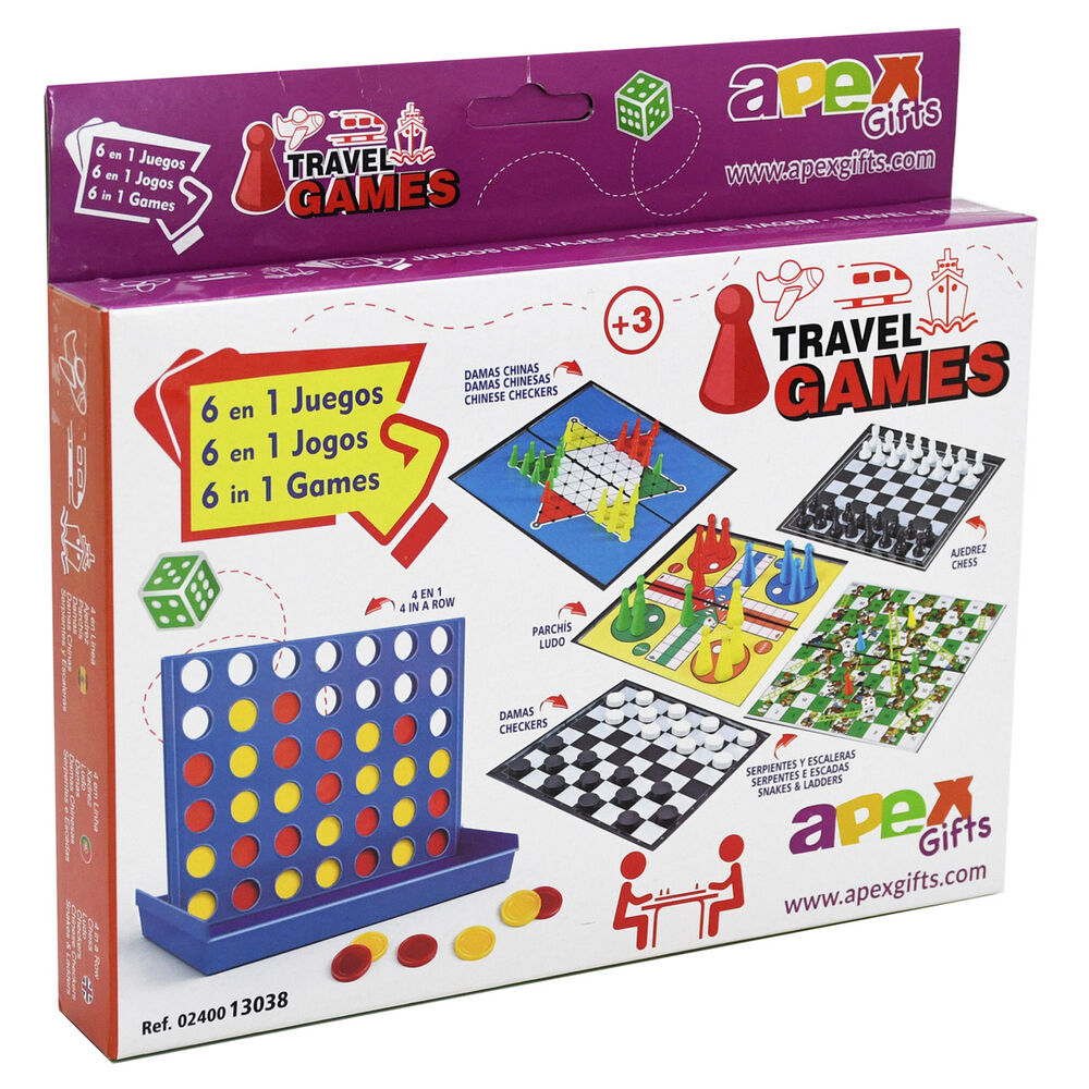 6 giochi da viaggio in 1