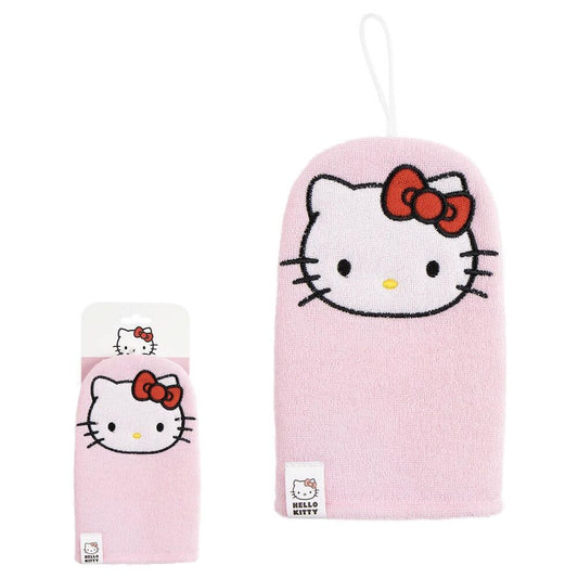 hello kitty shower glove