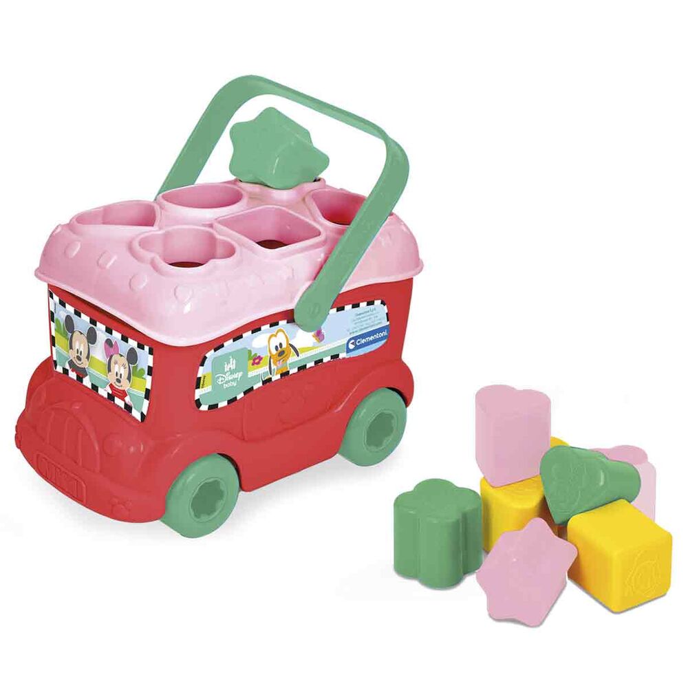 disney baby minnie bus shapes and colors