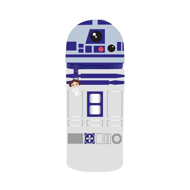 3d r2 d2 star wars pencil case