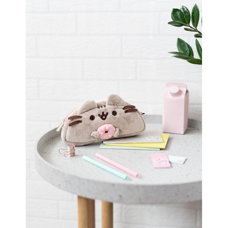 Foodie Pusheen plush pencil case
