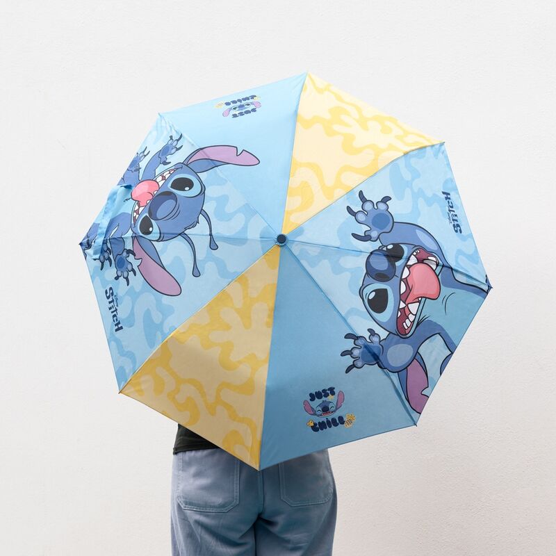 Ombrello pieghevole automatico Disney Stitch