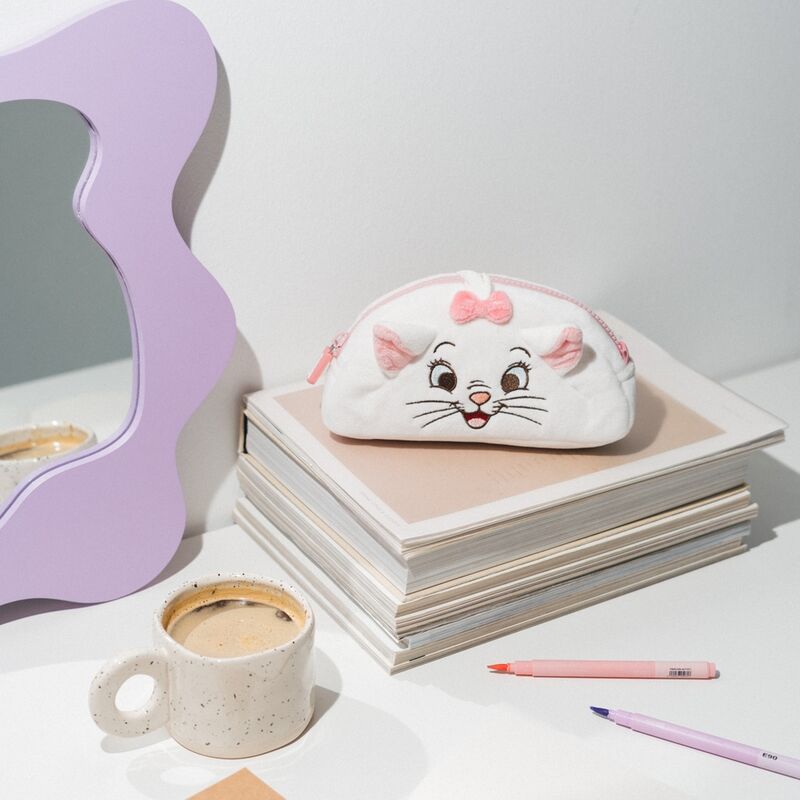 Bonjour Marie plush pencil case from The Aristocats Disney