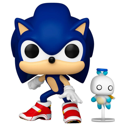 pop figure sonic the hedgehog sonic with chao