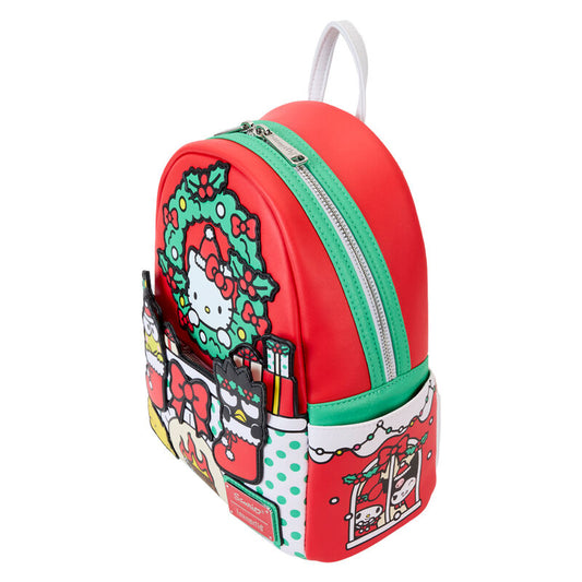 Christmas Hello Kitty Sanrio Loungefly Backpack 26cm
