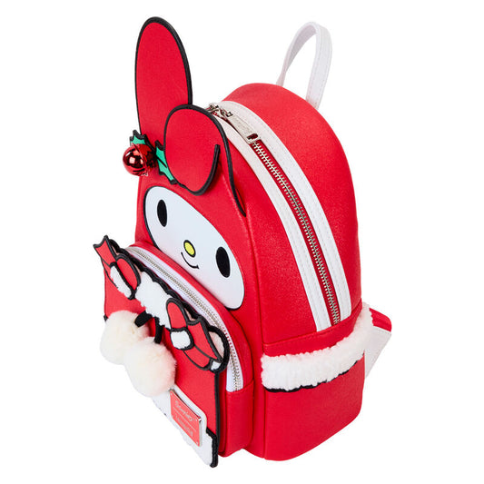 Mochila Loungefly My Melody de Sanrio invierno 26 cm