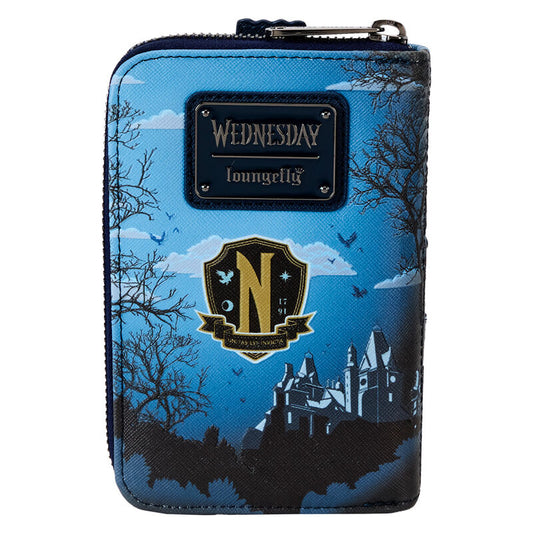 Portafoglio Nevermore Academy Wednesday Loungefly