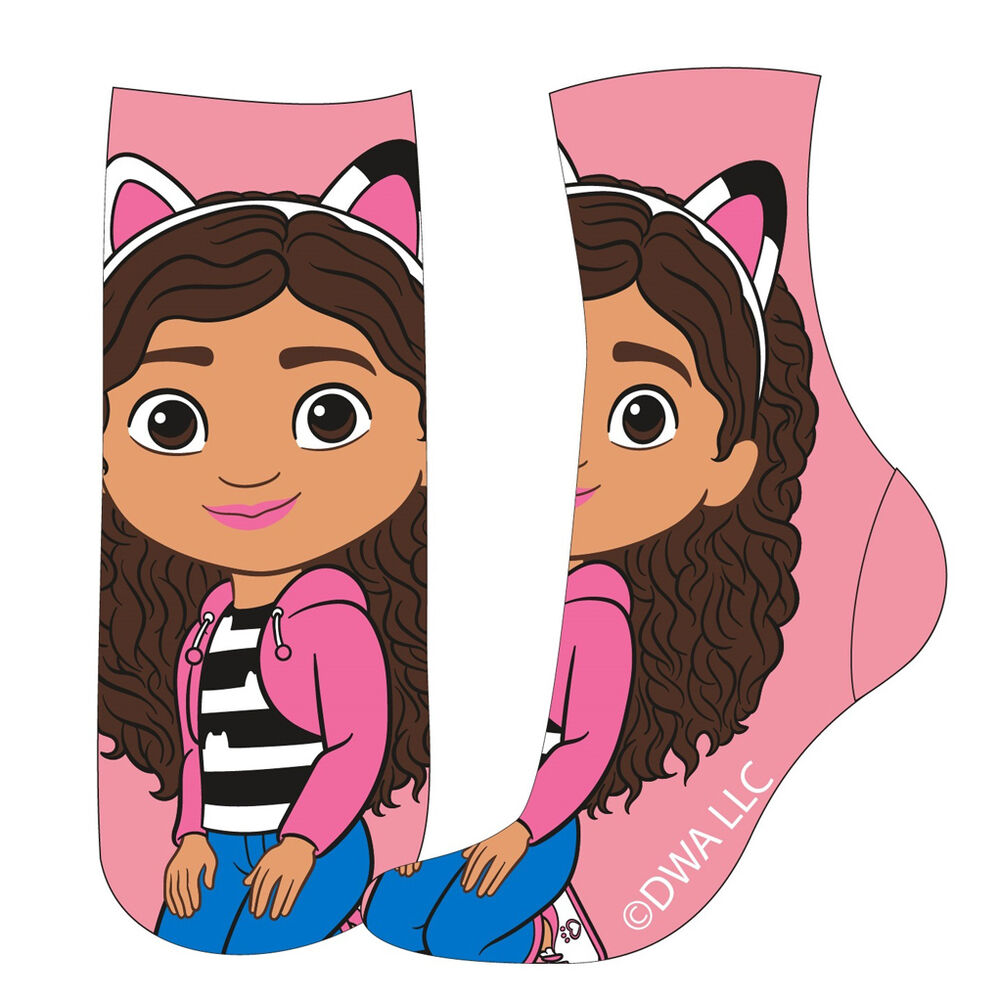 Gabby's Dollhouse Coral Fleece Non Slip Socks