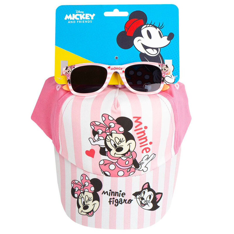 Disney Minnie sunglasses cap set