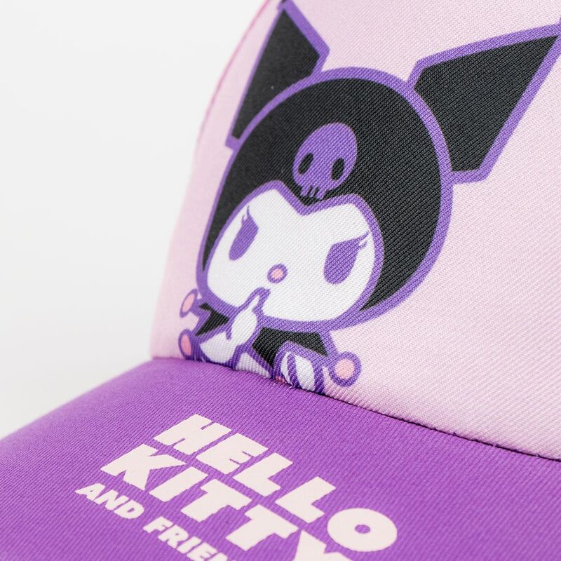 Kuromi Hello Kitty Kappe