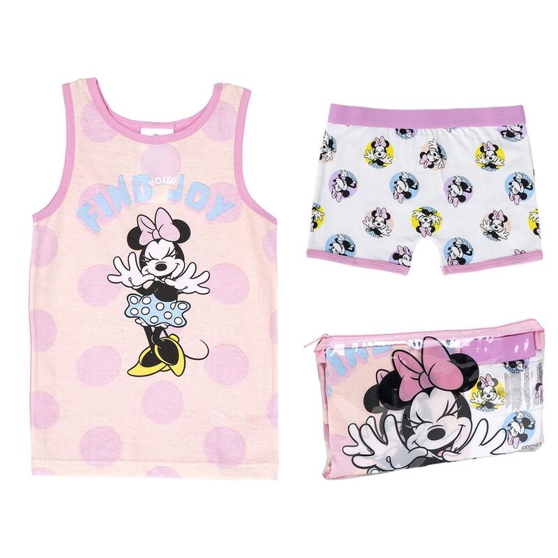 Disney Minnie Mouse Pajamas and Toiletry Bag