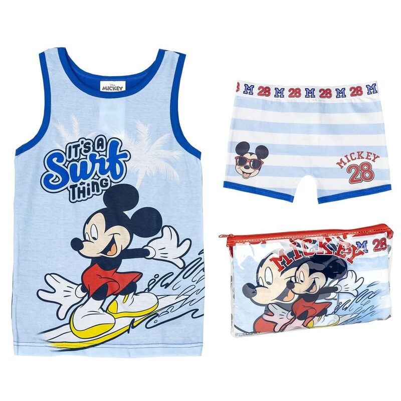 Disney Mickey Mouse Pajamas and Toiletry Bag