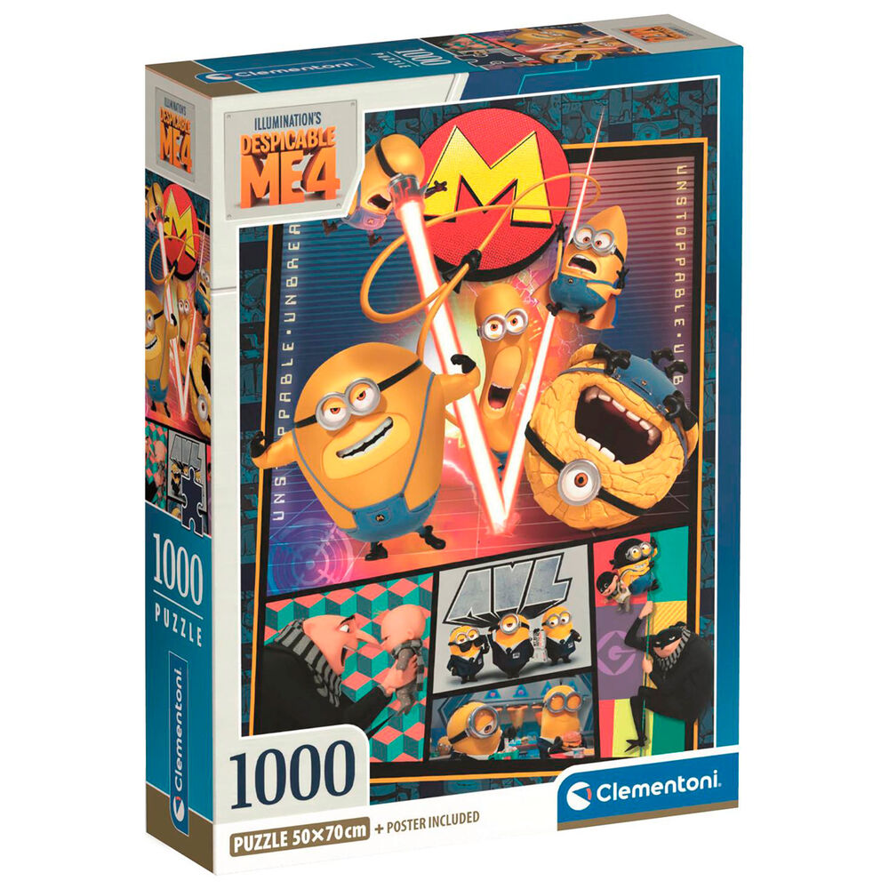 puzzle despicable me 4 1000 pieces