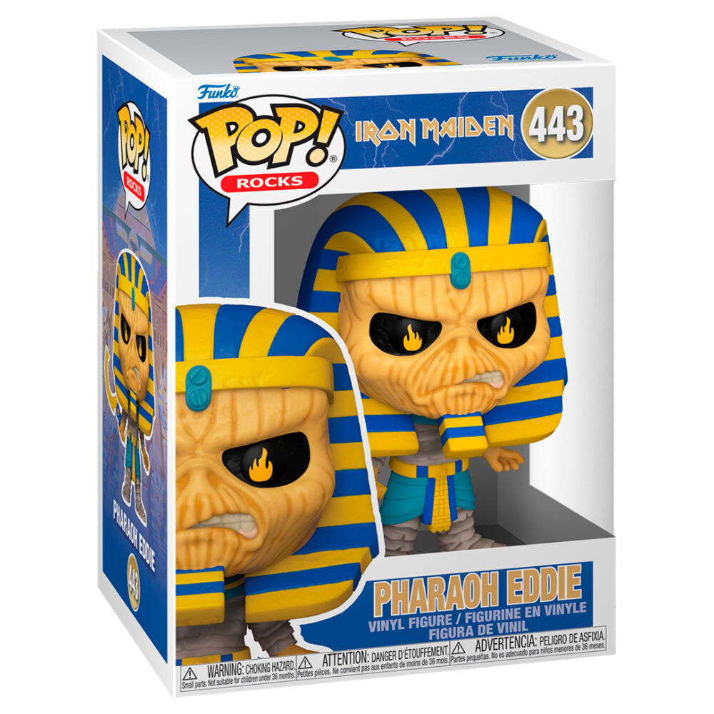 Figura POP Rocks Iron Maiden Faraón Eddie