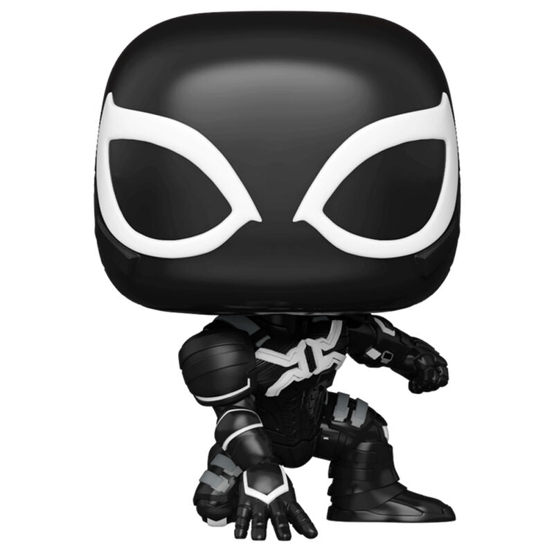 Statuetta POP Marvel Spider Man 2 Harry Osborn in tuta nera