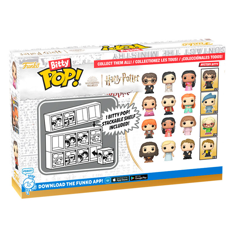 Blister 4 Bitty POP Harry Potter Hagrid figures