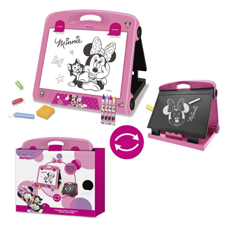 minnie mouse portable stationery set